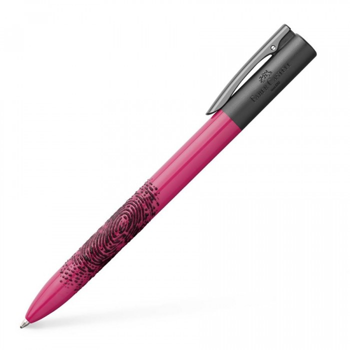 Writink Resin Pink Twist Ballpoint Pen